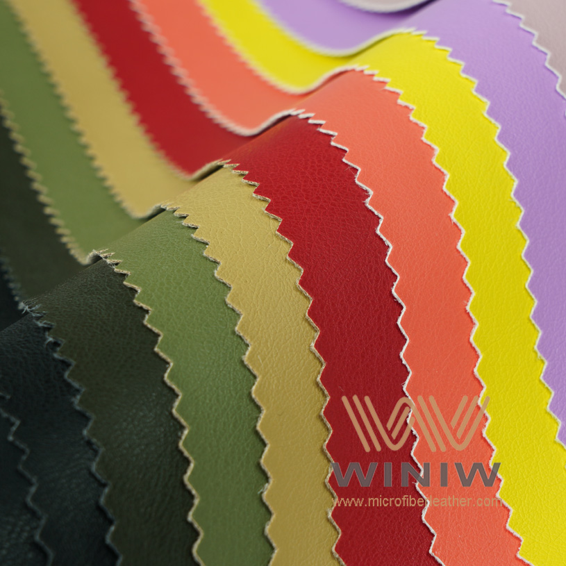 PU Microfiber Synthetic Leather Fabric for Garments