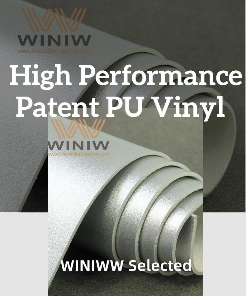 Patentiertes PU-Vinyl für Schuhobermaterial