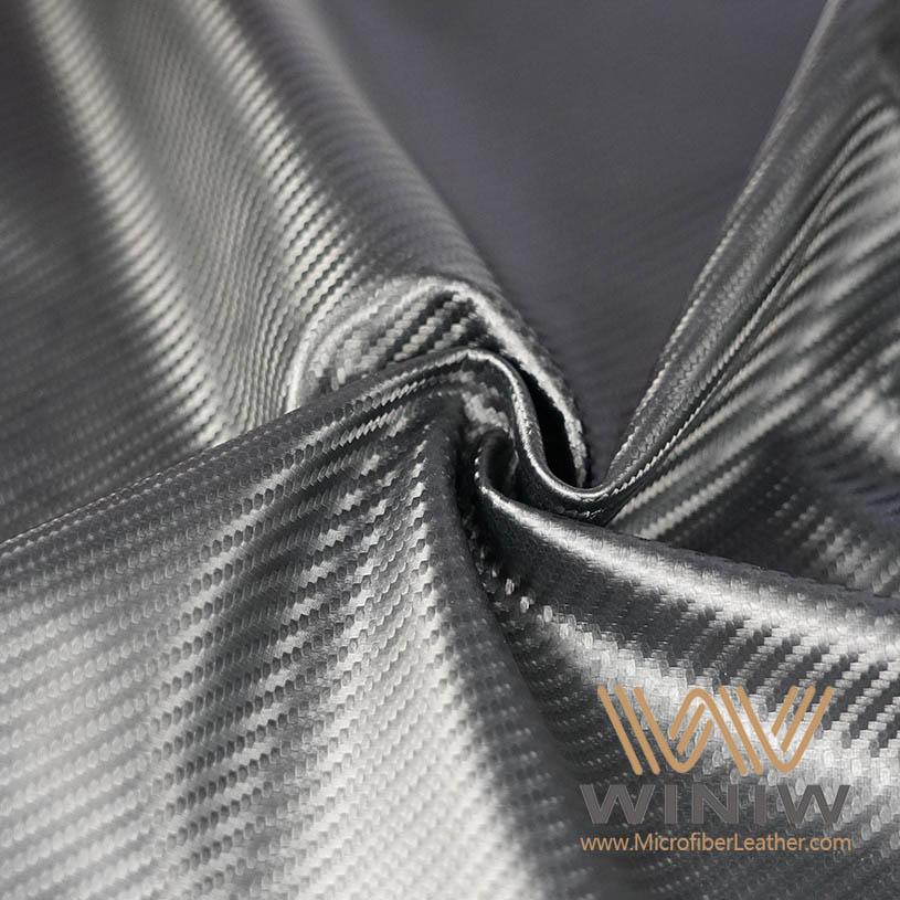 Carbon Fiber PU Faux Leather Fabric