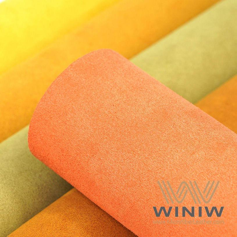 Leatherette Vegan Suede Sofa Velvet Fabric Material