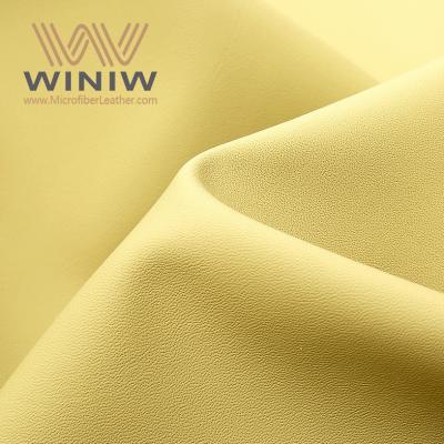 China Führender Durable Faint Yellow Full Grain Leather Meier Pale Yellow Lieferanten