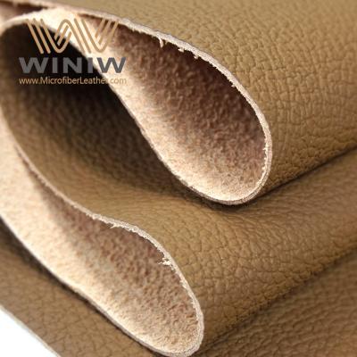 China Führender Breathable Light Brown Nappa Leather Car seats Material Lieferanten