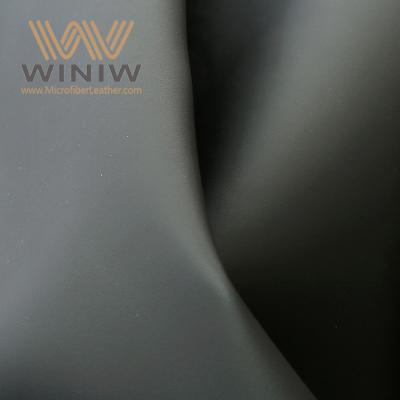 China Führender Matte Black Texture Vegan Leather Good Price Lieferanten