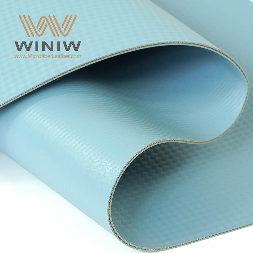 China Führender Morandi Color Microfiber Carbon Faux Leather for Desk Mat Lieferanten