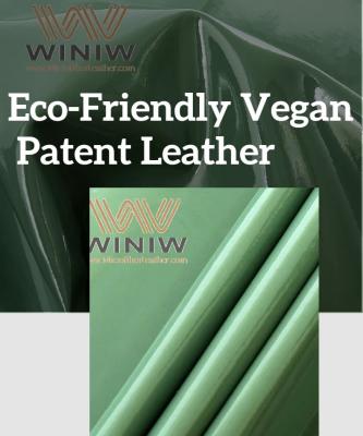 China Führender Eco-Friendly Vegan Patent Leather Lieferanten