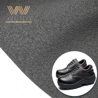 Microfiber Material Working Shoes Leather Fabric