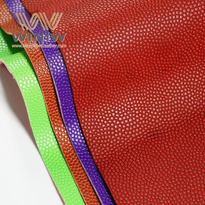 1.6mm Microfiber Fabric PU Basketball Leather