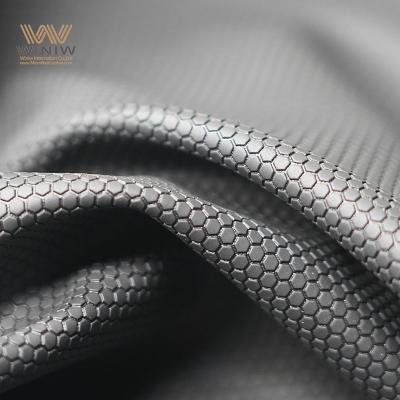 Strapazierfähiges Mikrofaser-PU-Material für Sporthandschuhleder
