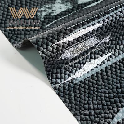 Reißfestes Ledergewebe für vegane Lederschuhe